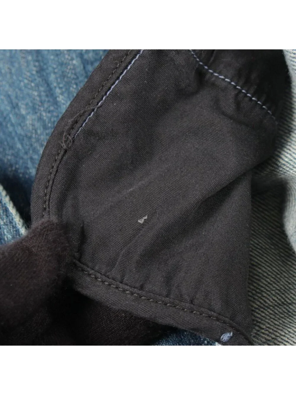 Chanel Denim Coat CC Logo Button - Picture 9 of 14